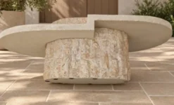 Table basse en pierre Magnussen Ponte