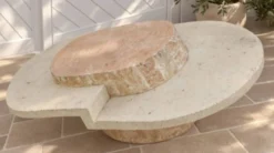 Table basse en pierre Magnussen Ponte