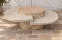 Table basse en pierre Magnussen Ponte