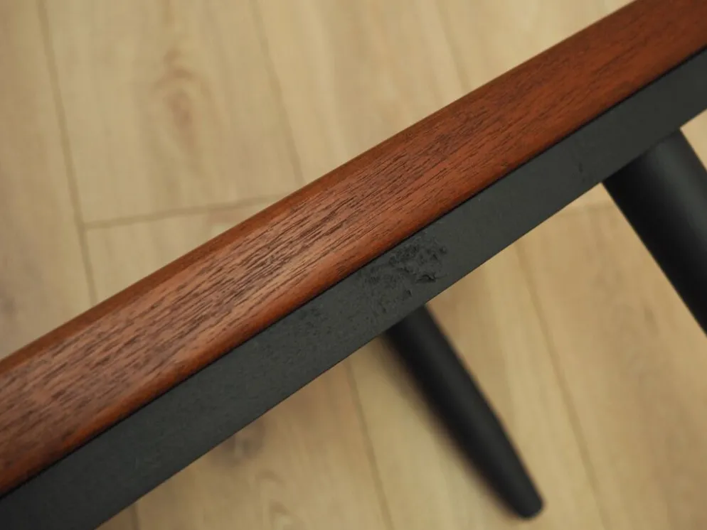 Table basse en teck, Danemark, années 1970