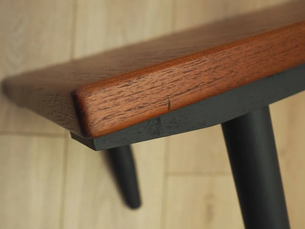 Table basse en teck, Danemark, années 1970