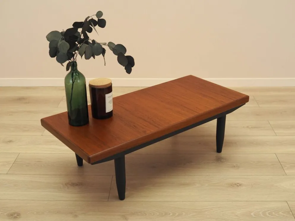 Table basse en teck danois, années 1960