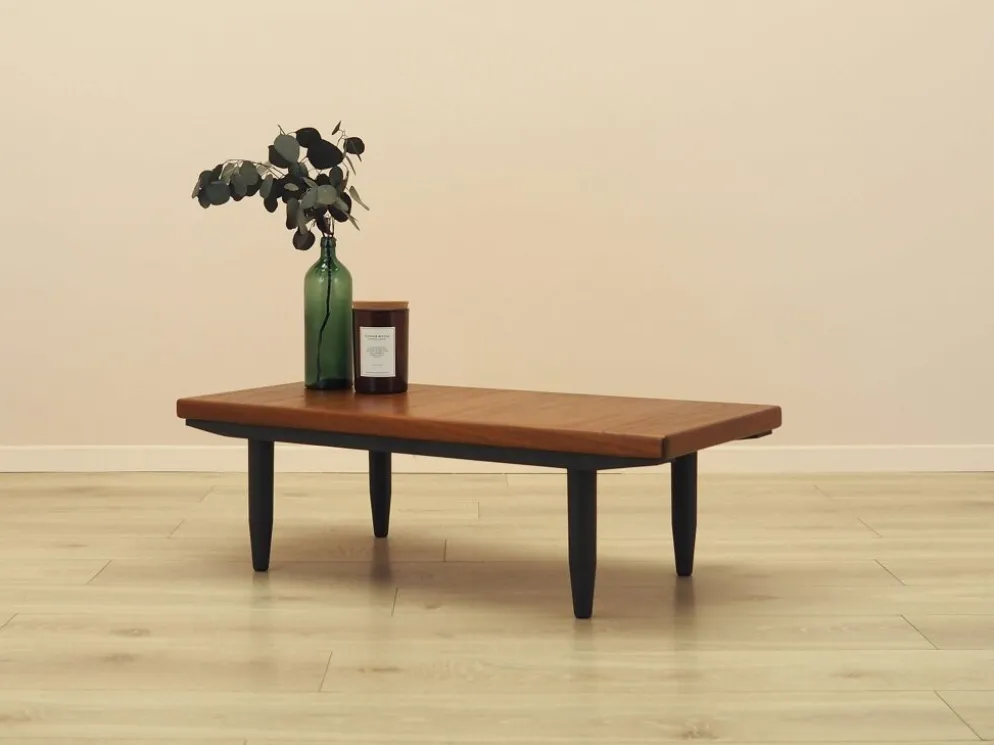 Table basse en teck danois, années 1960