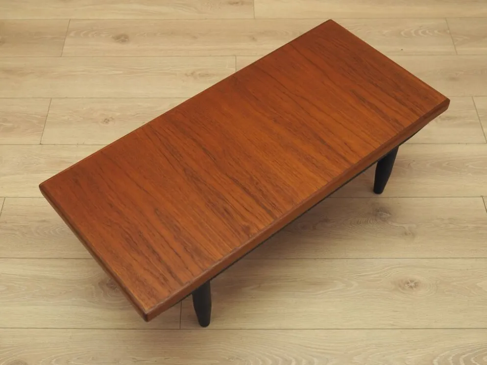 Table basse en teck danois, années 1960