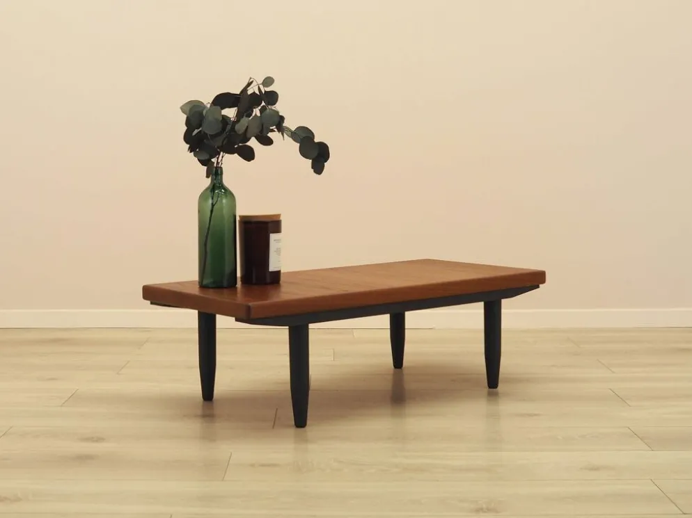 Table basse en teck danois, années 1960