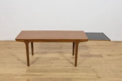 Table basse en teck de style mid-century moderne de McIntosh, années 1960