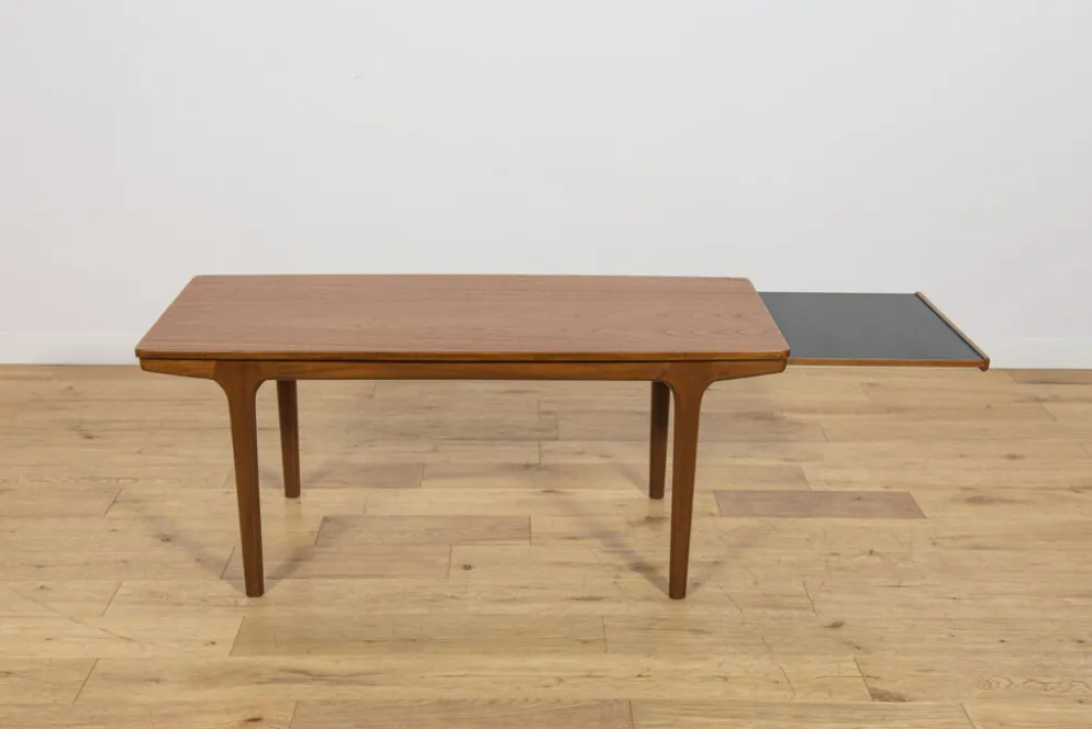 Table basse en teck de style mid-century moderne de McIntosh, années 1960