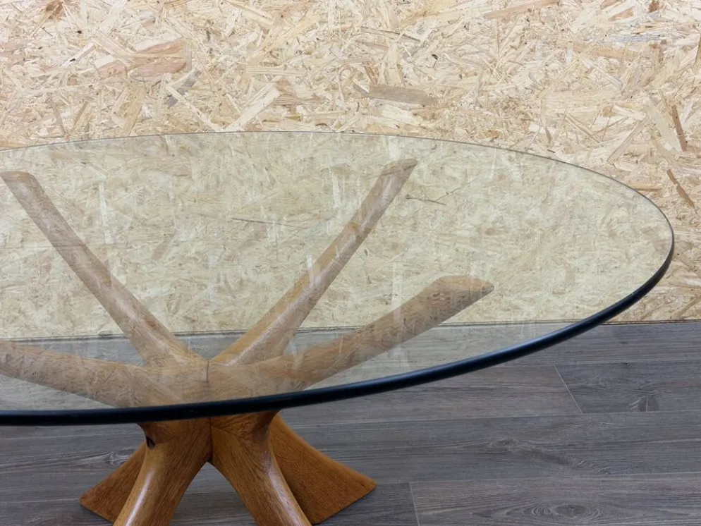 Table basse en teck T118 des années 1960-1970 par Illum Wikkelso pour Niels Eilersen