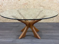 Table basse en teck T118 des années 1960-1970 par Illum Wikkelso pour Niels Eilersen