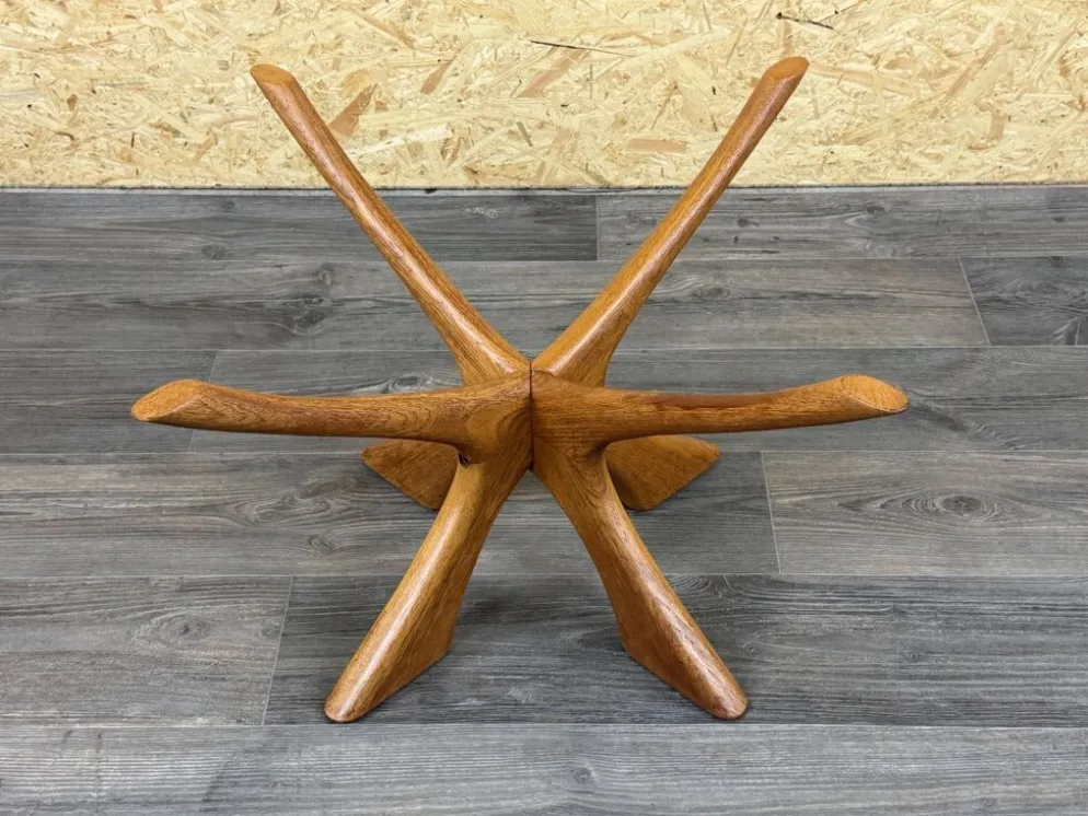 Table basse en teck T118 des années 1960-1970 par Illum Wikkelso pour Niels Eilersen
