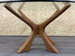 Table basse en teck T118 des années 1960-1970 par Illum Wikkelso pour Niels Eilersen