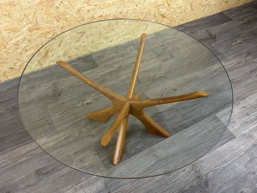 Table basse en teck T118 des années 1960-1970 par Illum Wikkelso pour Niels Eilersen