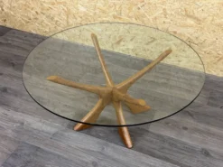 Table basse en teck T118 des années 1960-1970 par Illum Wikkelso pour Niels Eilersen