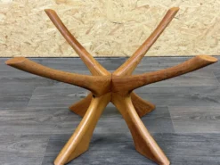 Table basse en teck T118 des années 1960-1970 par Illum Wikkelso pour Niels Eilersen