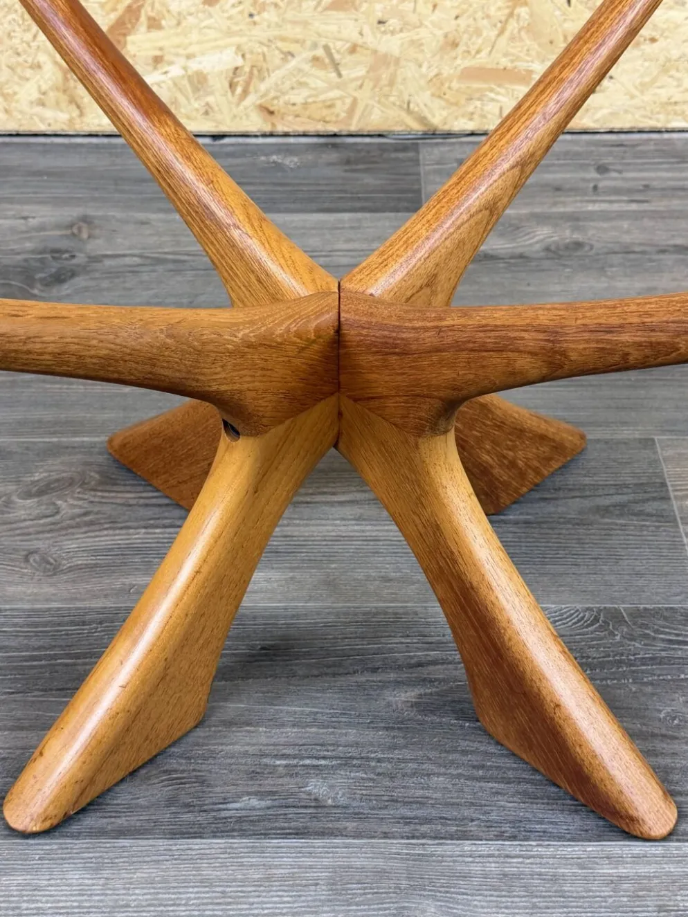Table basse en teck T118 des années 1960-1970 par Illum Wikkelso pour Niels Eilersen