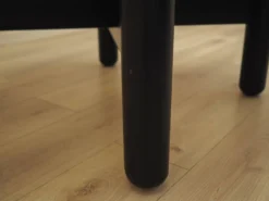 Table basse en verre fumé italien, années 1990