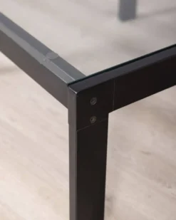 Table basse en verre vintage ! modèle sanmarco par gae aulenti pour zanotta, 1970