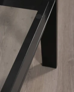 Table basse en verre vintage ! modèle sanmarco par gae aulenti pour zanotta, 1970