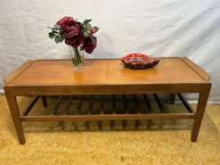 Table basse extensible en teck Remploy vintage | Années 60 | Style scandinave