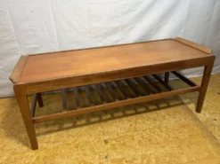 Table basse extensible en teck Remploy vintage | Années 60 | Style scandinave
