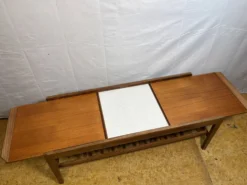 Table basse extensible en teck Remploy vintage | Années 60 | Style scandinave