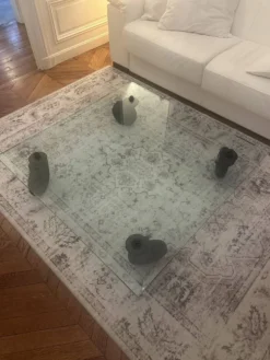 Table basse FontanaArte - Tavolo con Ruote - Gae Aulenti