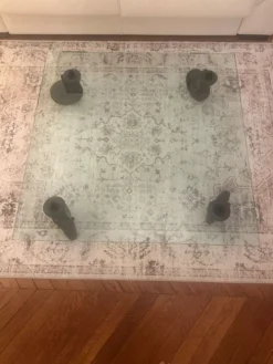 Table basse FontanaArte - Tavolo con Ruote - Gae Aulenti