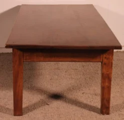 Table Basse française En châtaignier-19° siècle