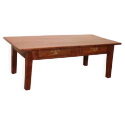 Table Basse française En châtaignier-19° siècle