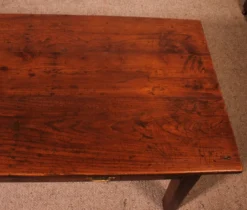 Table Basse française En châtaignier-19° siècle