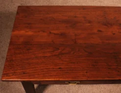 Table Basse française En châtaignier-19° siècle