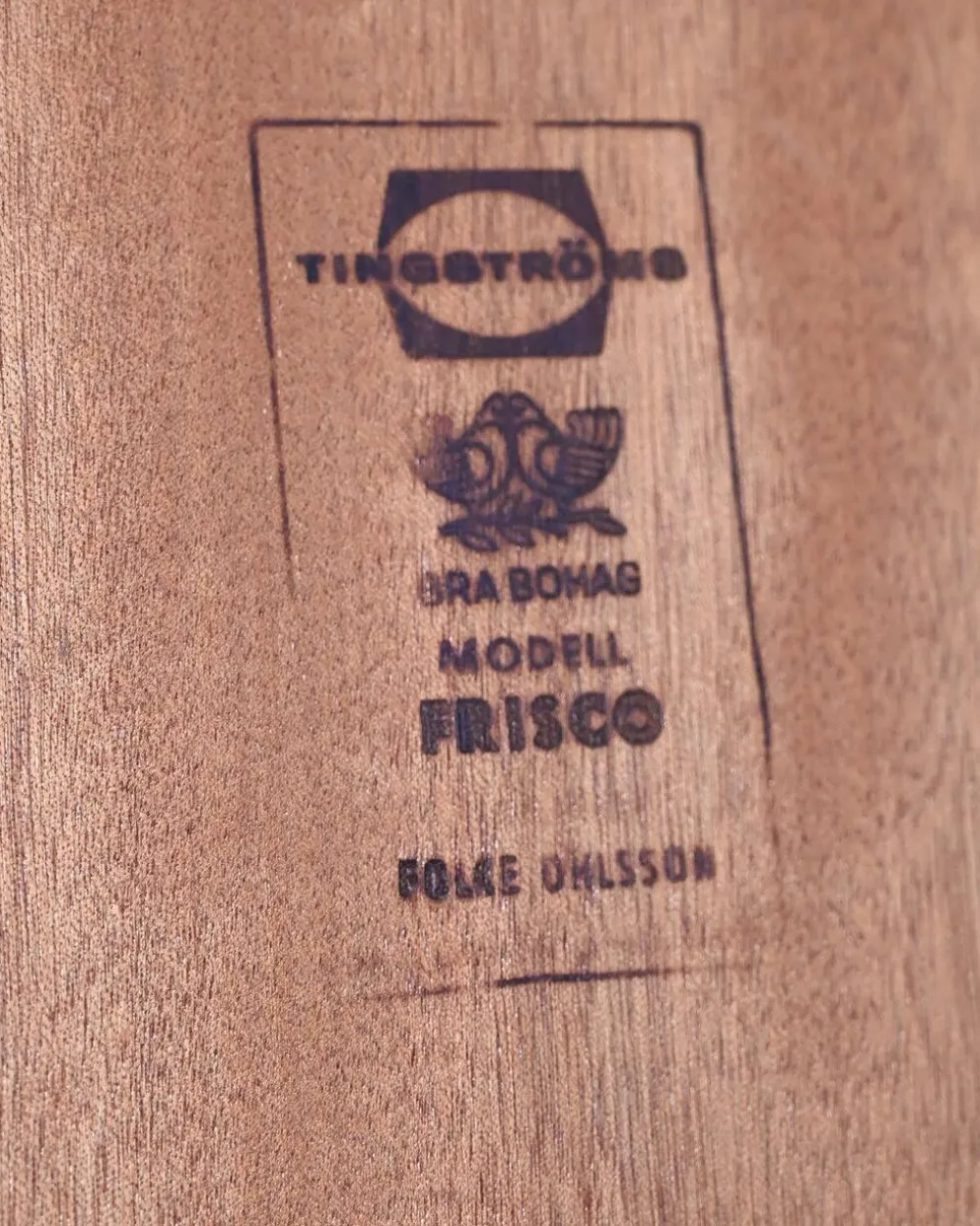 Table basse "Frisco" par Folke Ohlsson pour Tingströms, années 1960.