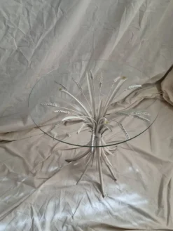 Table basse gerbe de blé fin années 1960
