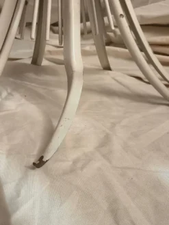 Table basse gerbe de blé fin années 1960
