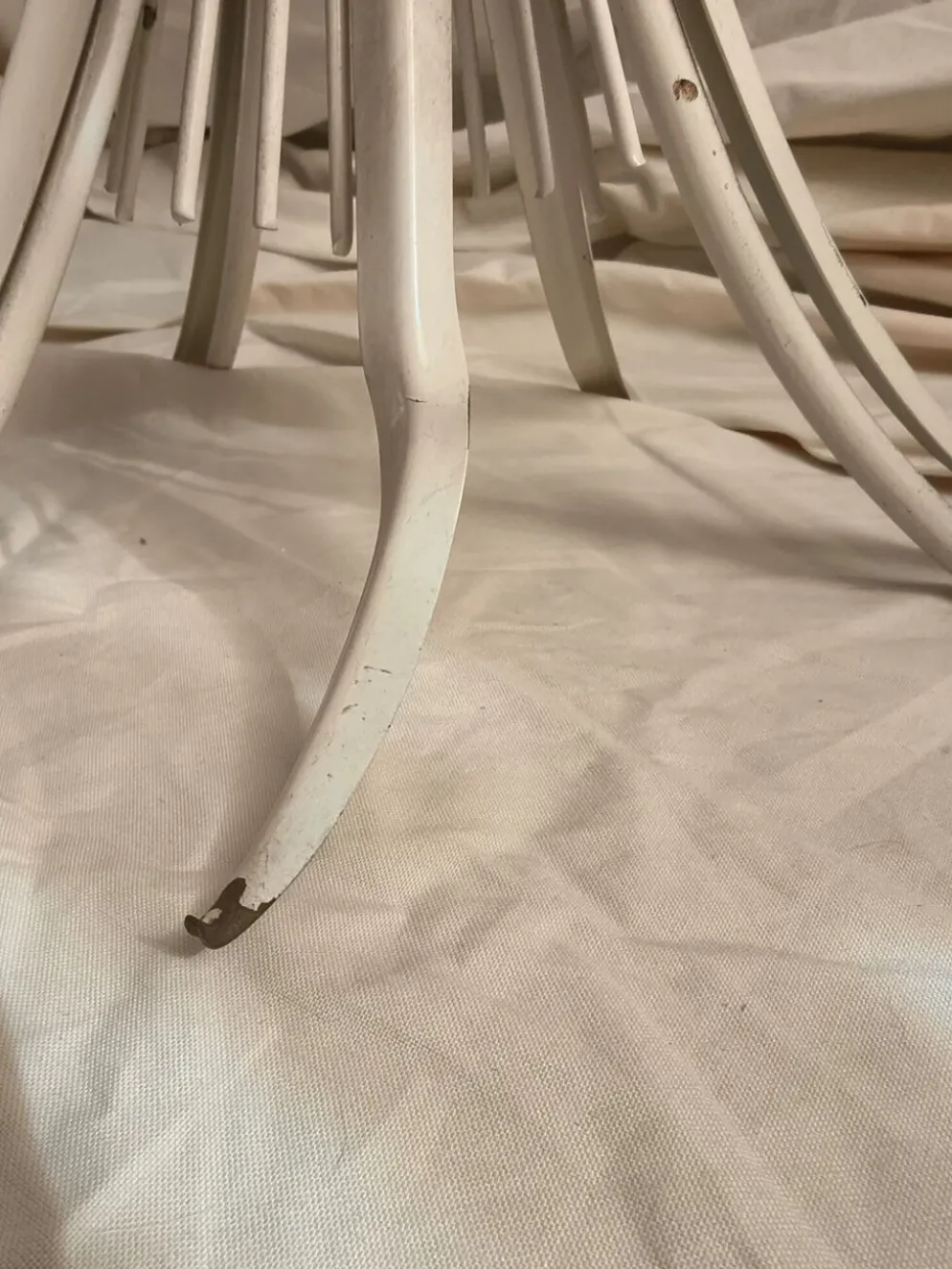 Table basse gerbe de blé fin années 1960