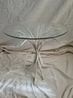 Table basse gerbe de blé fin années 1960