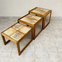 Table basse gigogne vintage 1960