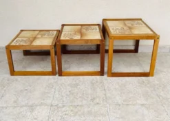 Table basse gigogne vintage 1960