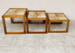 Table basse gigogne vintage 1960