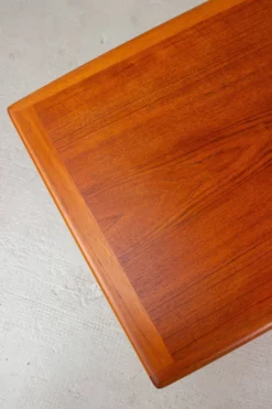 Table basse Grete Jalk vintage teck mid-century années 60 danois