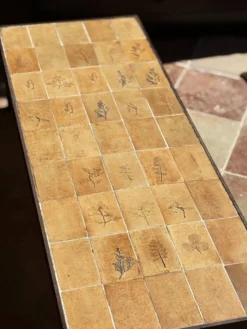 Table basse herbier capron