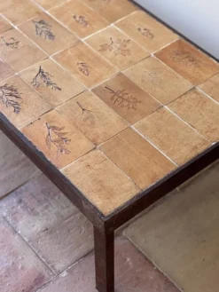 Table basse herbier capron