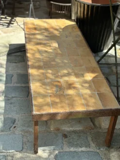 Table basse herbier capron