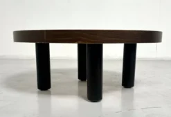 Table basse "Herbier" par Roger Capron, Vallauris, années 1960.