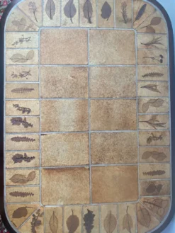 Table basse iconique "Herbier" par Roger Capron – Vallauris, année 60