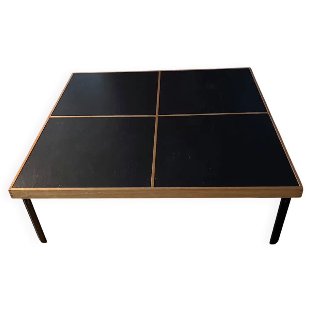 Table basse italienne Naviglio De Piero De Martini, pour Cassina 1980.