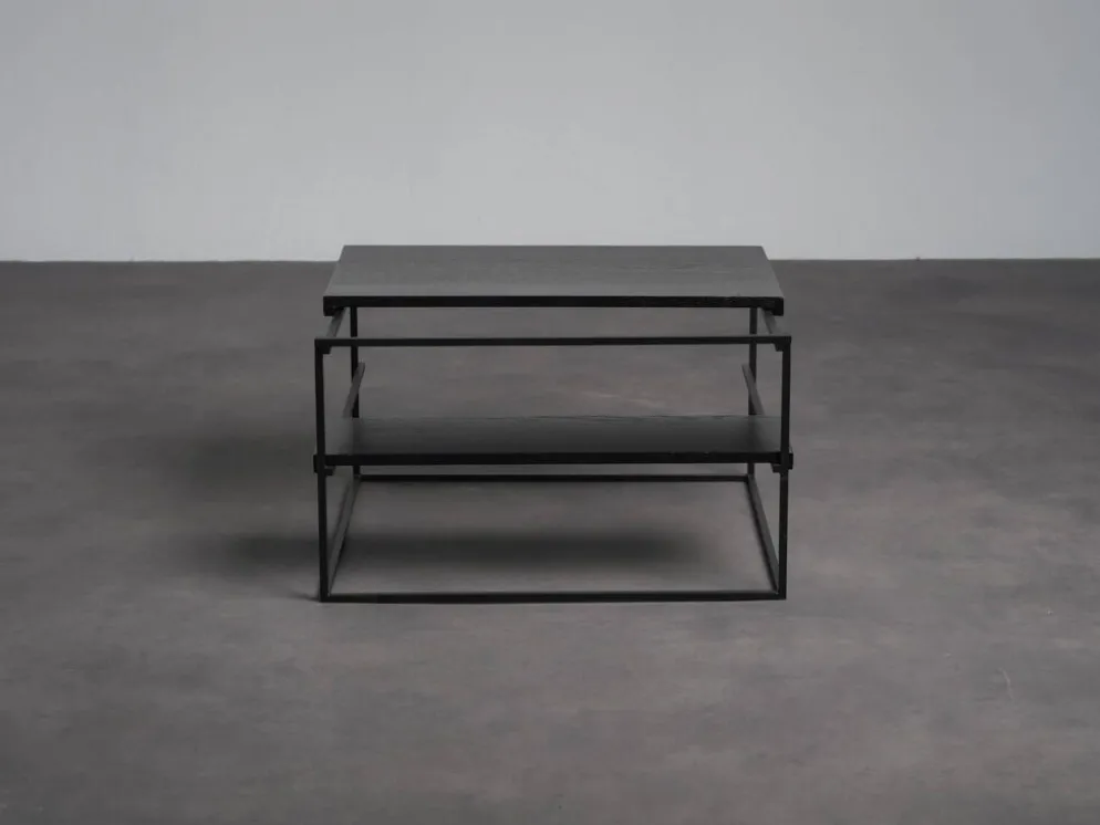 Table basse Jukebox par Laura Steenbeke pour Passe Partout, Belgique