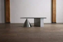 Table basse Kono de Lella et Massimo Vignelli pour Casigliani, Italie, vers 1984.