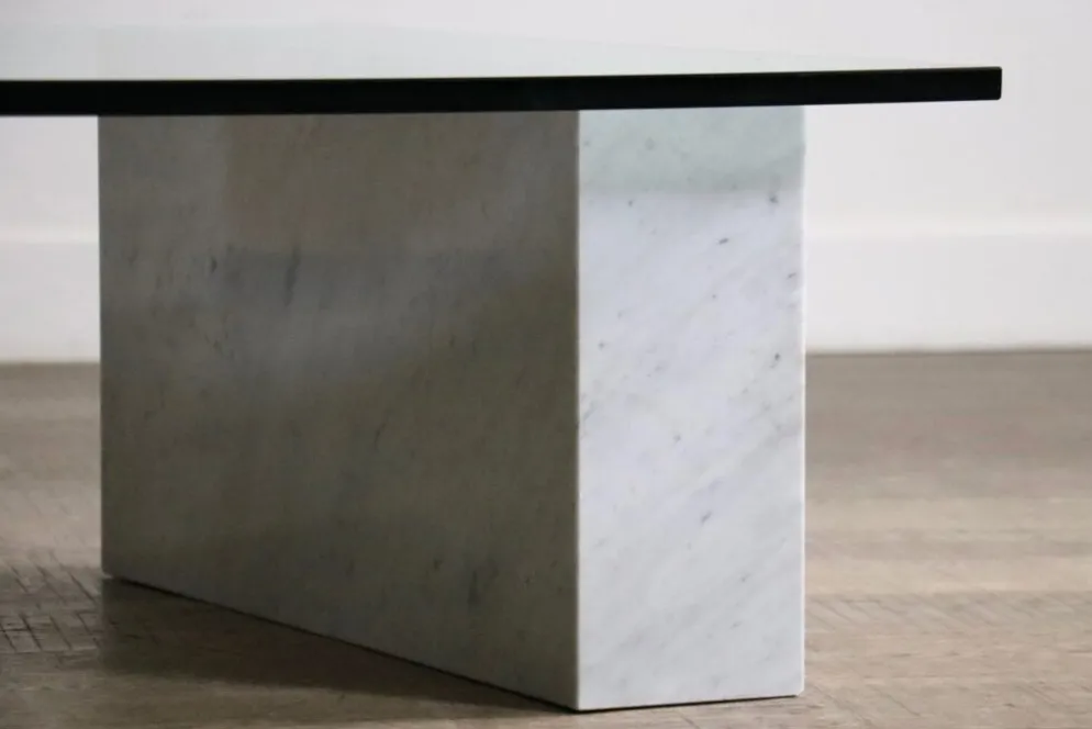 Table basse Kono de Lella et Massimo Vignelli pour Casigliani, Italie, vers 1984.