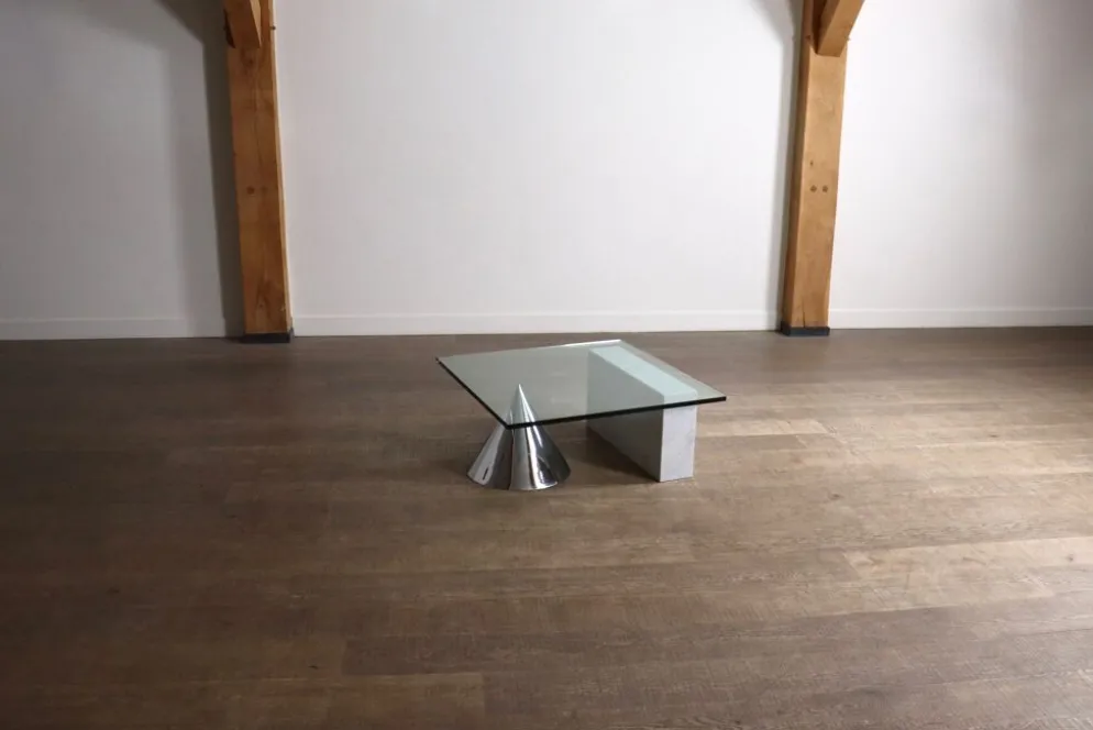 Table basse Kono de Lella et Massimo Vignelli pour Casigliani, Italie, vers 1984.
